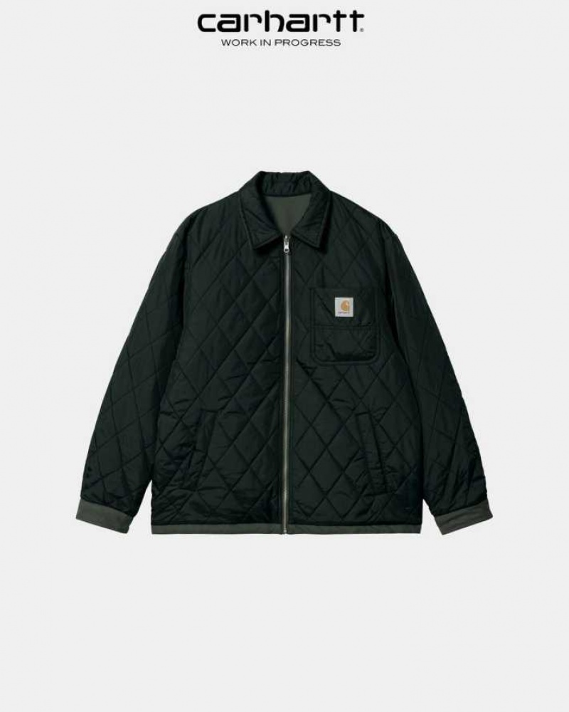 Boxwood Carhartt Wip Madera Reversible Jacket - Danmark CBS-4073072