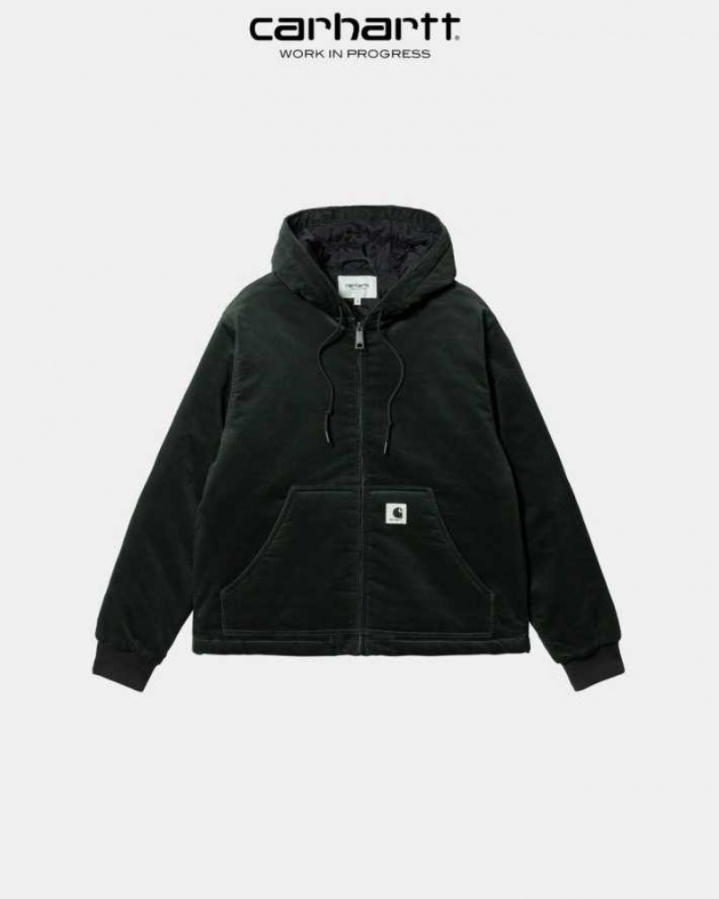 Noir Carhartt Wip Millen Jacket - Danmark QUV-0967510