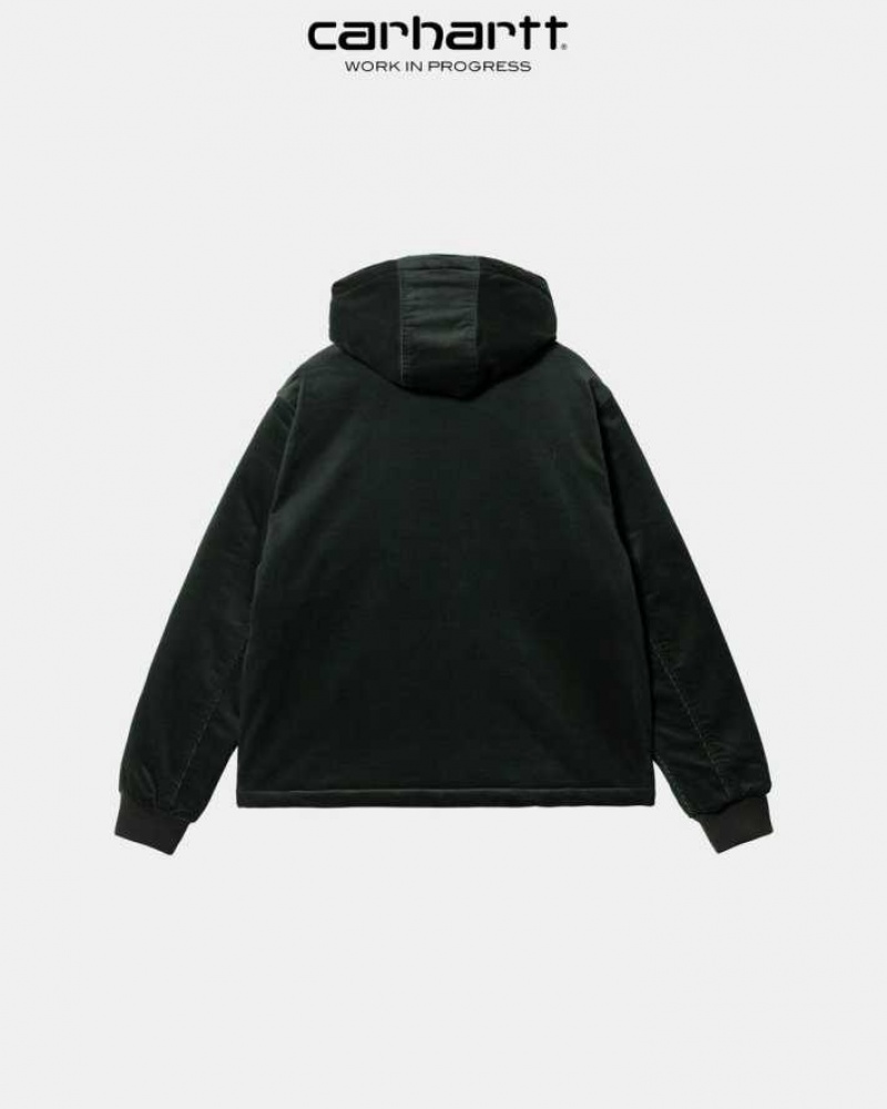 Noir Carhartt Wip Millen Jacket - Danmark QUV-0967510