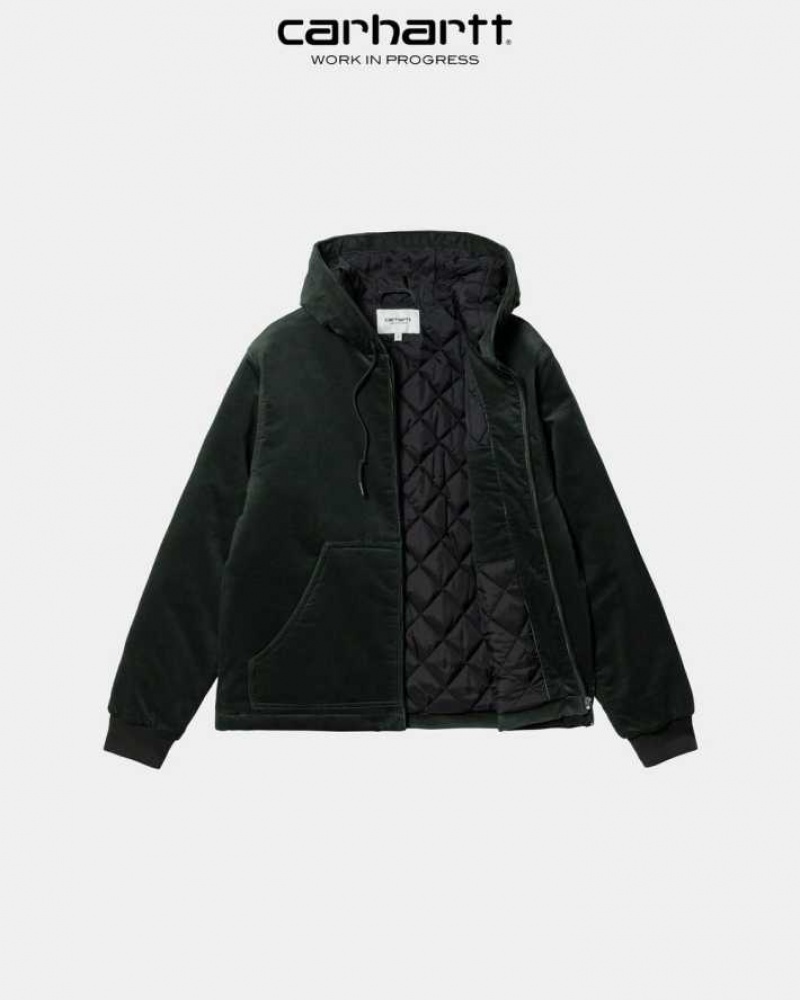 Noir Carhartt Wip Millen Jacket - Danmark QUV-0967510