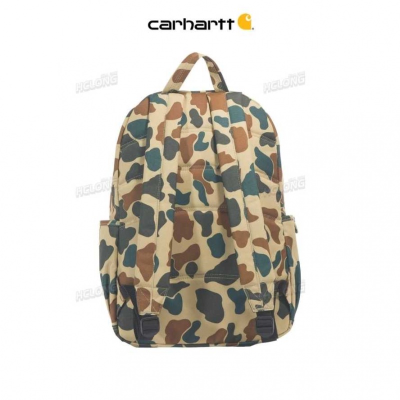 Camouflage Carhartt 25L Classiche Laptop Backpack - Danmark ECM-8347019