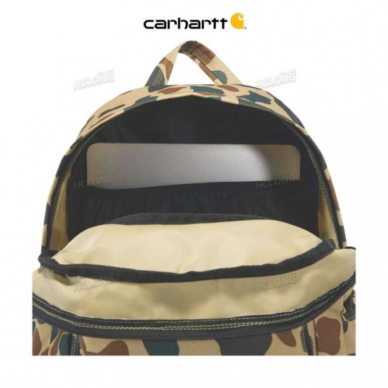 Camouflage Carhartt 25L Classiche Laptop Backpack - Danmark ECM-8347019