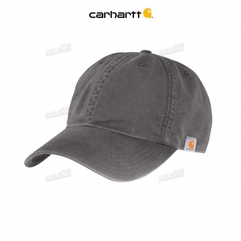 Gravel Carhartt Coton Tela Cap - Danmark TRE-7428940