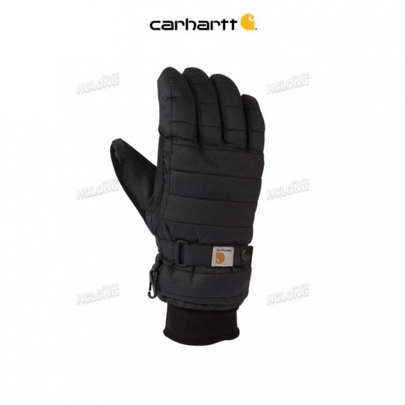 Noir Carhartt Quilts Insulated Glove - Danmark ENL-7013029