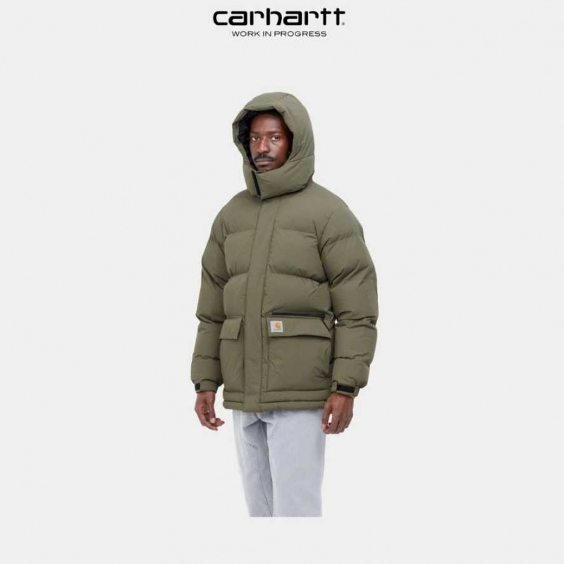 Seaweed Carhartt Wip Milton Jacket - Danmark BAH-4717781