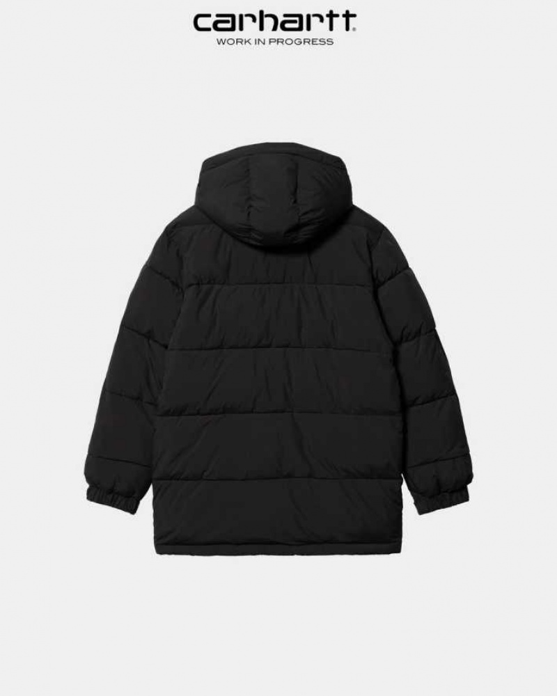 Noir Carhartt Wip Milton Jacket - Danmark JYJ-8553923