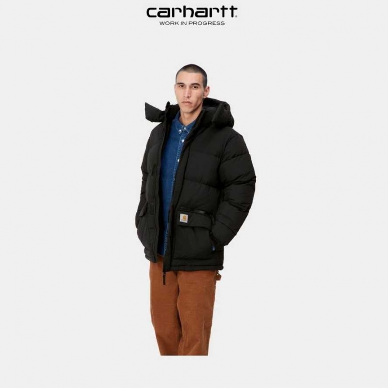 Noir Carhartt Wip Milton Jacket - Danmark JYJ-8553923