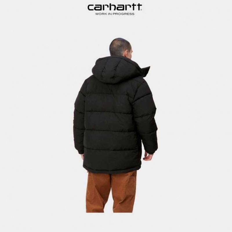 Noir Carhartt Wip Milton Jacket - Danmark JYJ-8553923