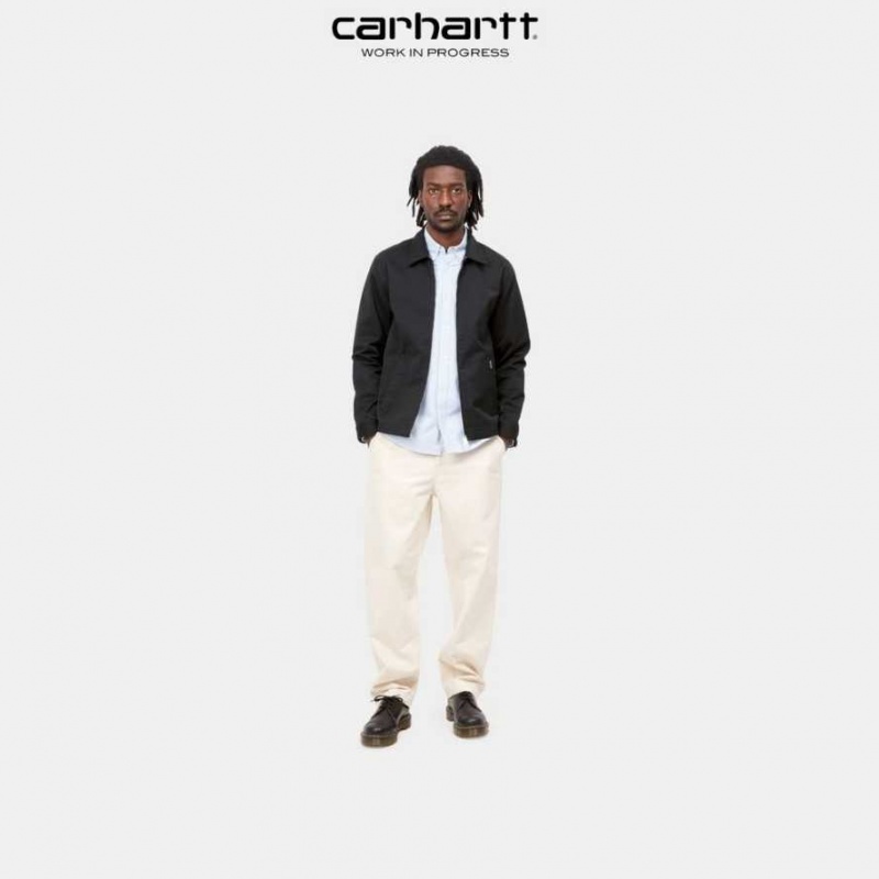 Noir Carhartt Wip Modular Jacket (Spring) - Danmark XHV-6389907