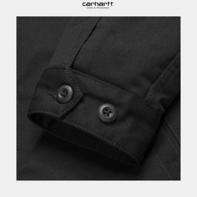 Noir Carhartt Wip Modular Jacket (D'hiver) - Danmark FZA-8569380