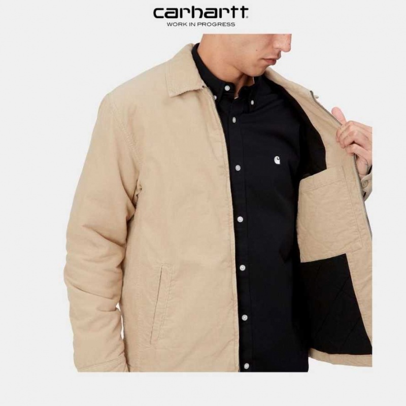 Wall Carhartt Wip Modular Jacket - Corduroy - Danmark WTC-7279223