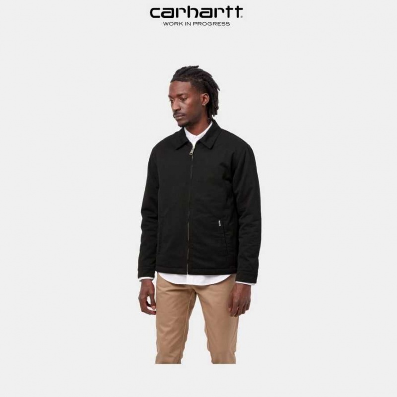 Noir Carhartt Wip Modular Jacket (D'hiver) - Danmark FZA-8569380