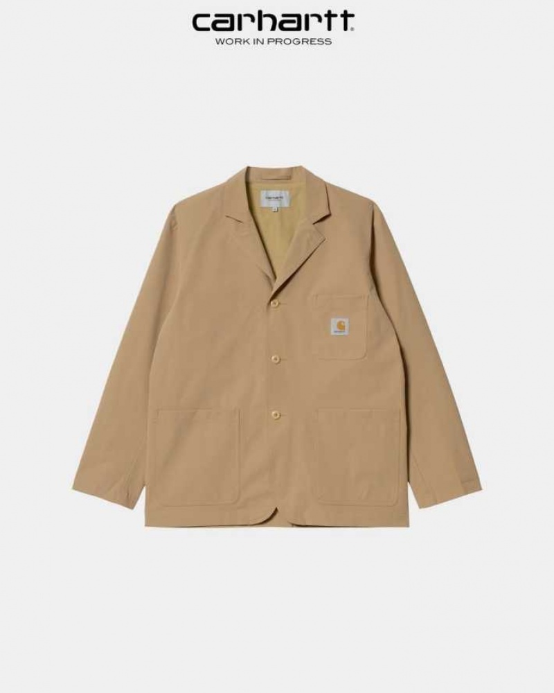 Marron Carhartt Wip Montana Blazer - Danmark JBL-9888425