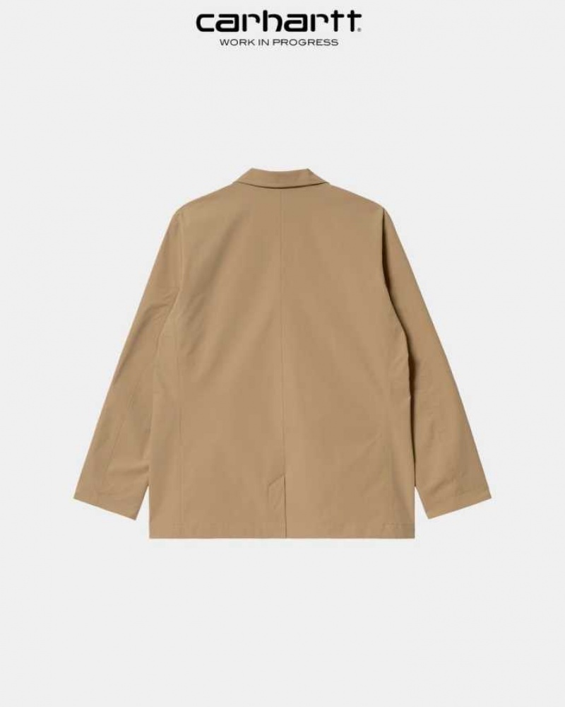 Marron Carhartt Wip Montana Blazer - Danmark JBL-9888425