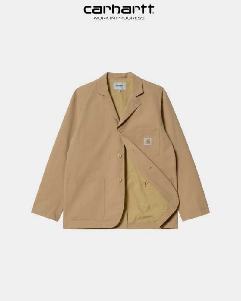 Marron Carhartt Wip Montana Blazer - Danmark JBL-9888425