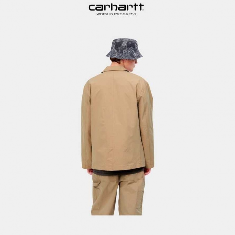 Marron Carhartt Wip Montana Blazer - Danmark JBL-9888425