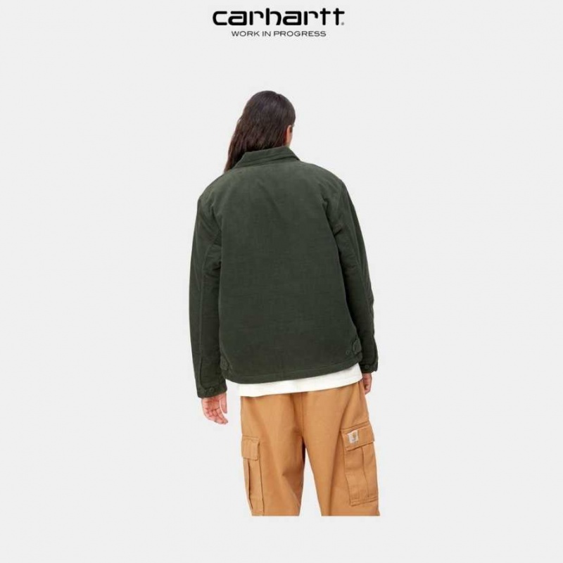 Boxwood Carhartt Wip Modular Jacket - Corduroy - Danmark CEH-8359567