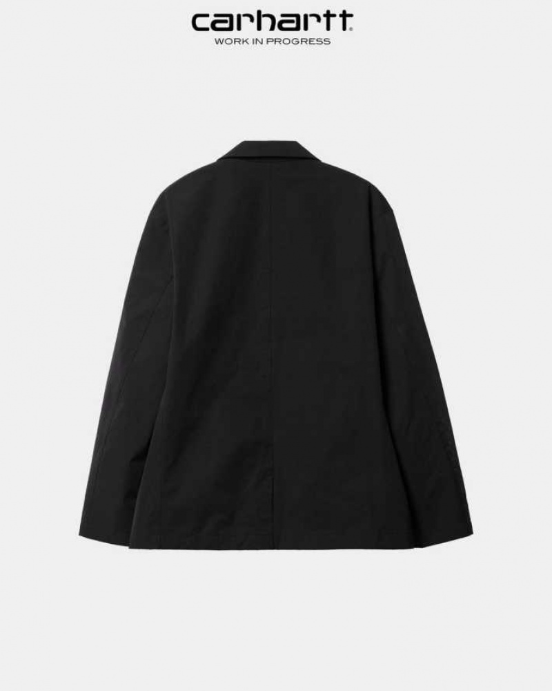 Noir Carhartt Wip Montana Blazer - Danmark ECQ-4905620