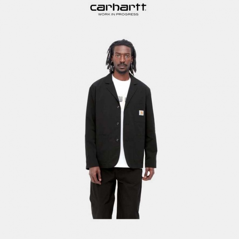 Noir Carhartt Wip Montana Blazer - Danmark ECQ-4905620