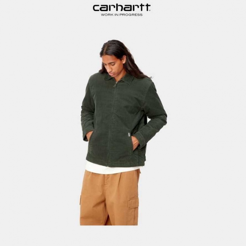 Boxwood Carhartt Wip Modular Jacket - Corduroy - Danmark CEH-8359567