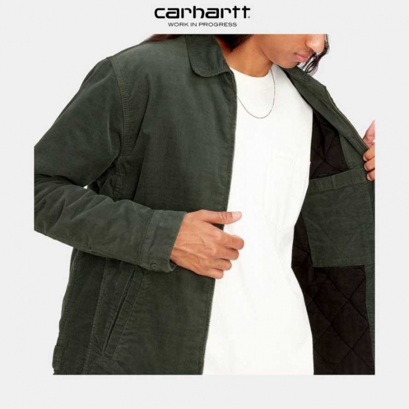 Boxwood Carhartt Wip Modular Jacket - Corduroy - Danmark CEH-8359567