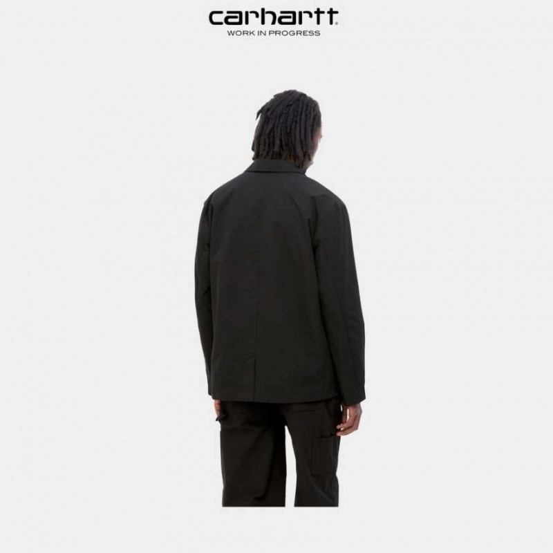 Noir Carhartt Wip Montana Blazer - Danmark ECQ-4905620