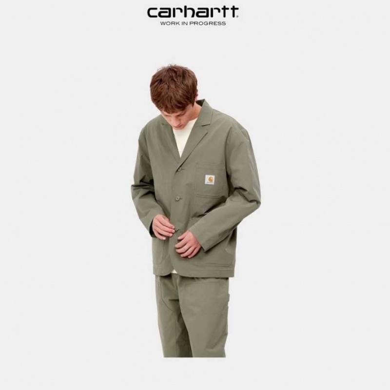 Seaweed Carhartt Wip Montana Blazer - Danmark XAP-4907418