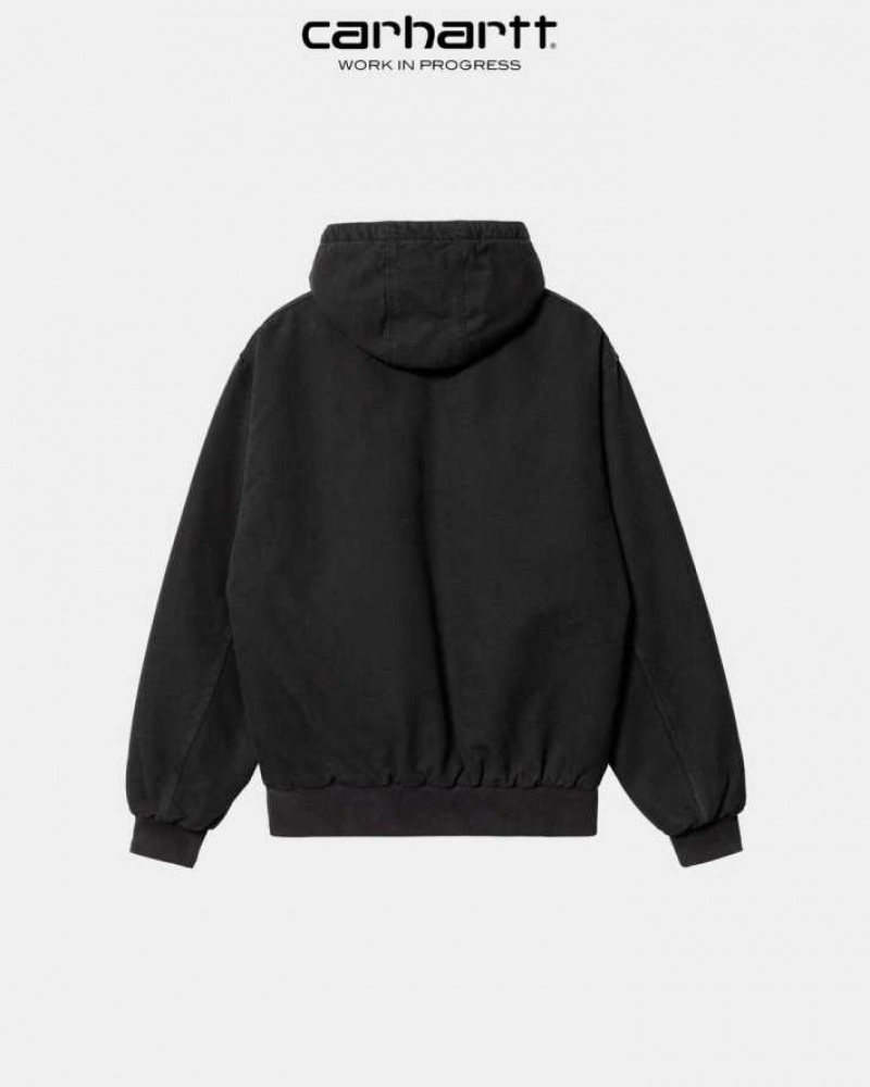 Noir Carhartt Wip OG Active Jacket (D'hiver) - Danmark VMK-0288445