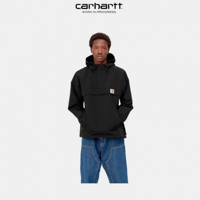 Noir Carhartt Wip Nimbus Pullover (D'hiver) - Danmark HAS-9893003