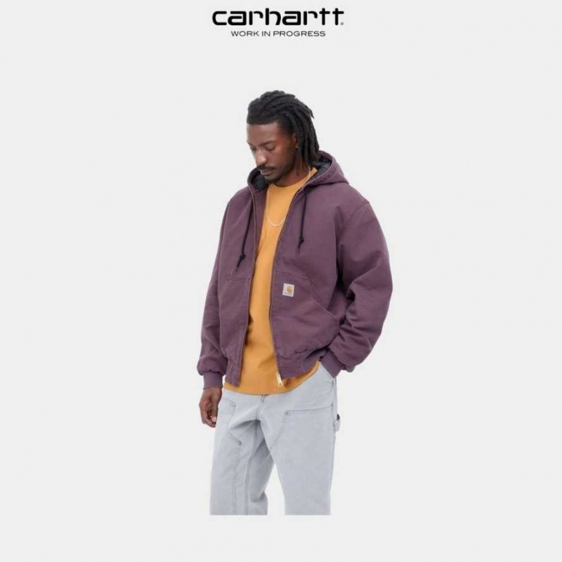 Noir Carhartt Wip OG Active Jacket (D'hiver) - Danmark WPK-9955577