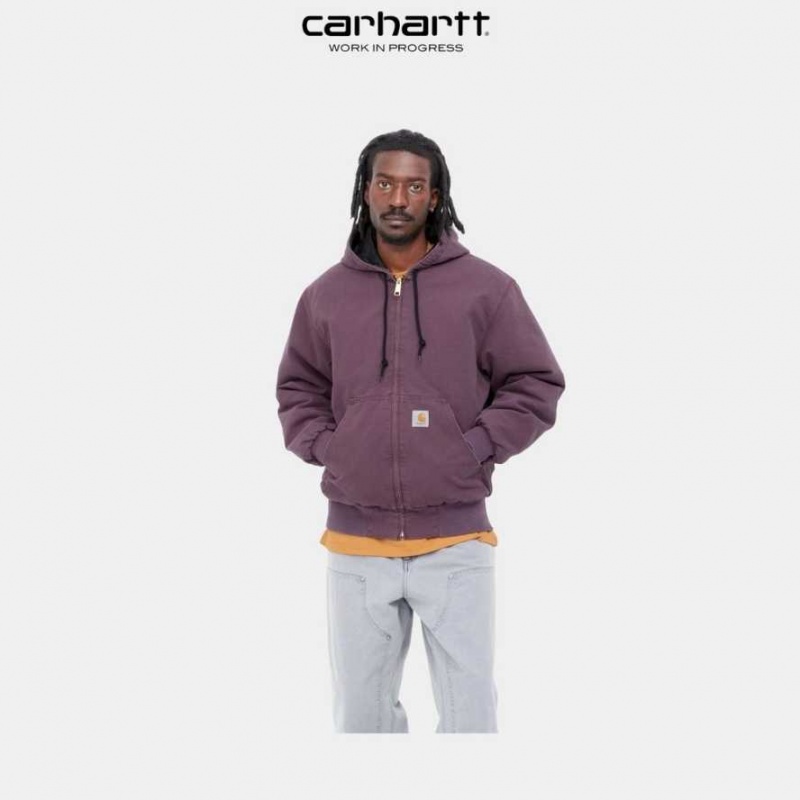 Noir Carhartt Wip OG Active Jacket (D'hiver) - Danmark WPK-9955577