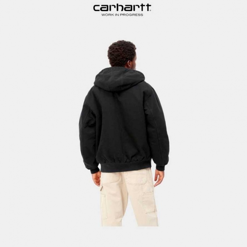 Noir Carhartt Wip OG Active Jacket (D'hiver) - Danmark VMK-0288445