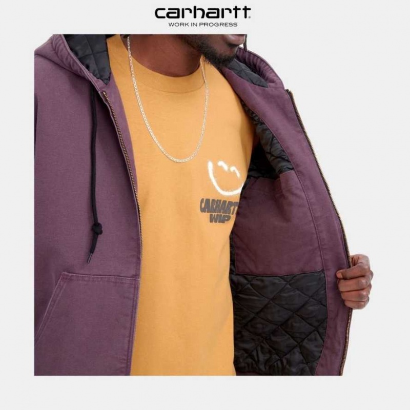 Noir Carhartt Wip OG Active Jacket (D'hiver) - Danmark WPK-9955577