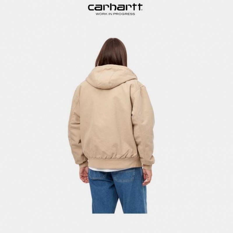 Marron Carhartt Wip OG Active Jacket (D'hiver) - Danmark NTU-2880029