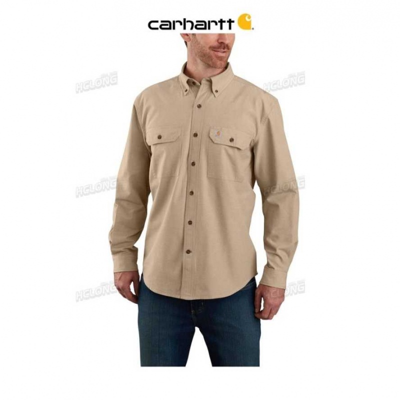 Noir Carhartt Loose Fit Midweight Chambray Long-Sleeve Shirt - Danmark IFP-0082306