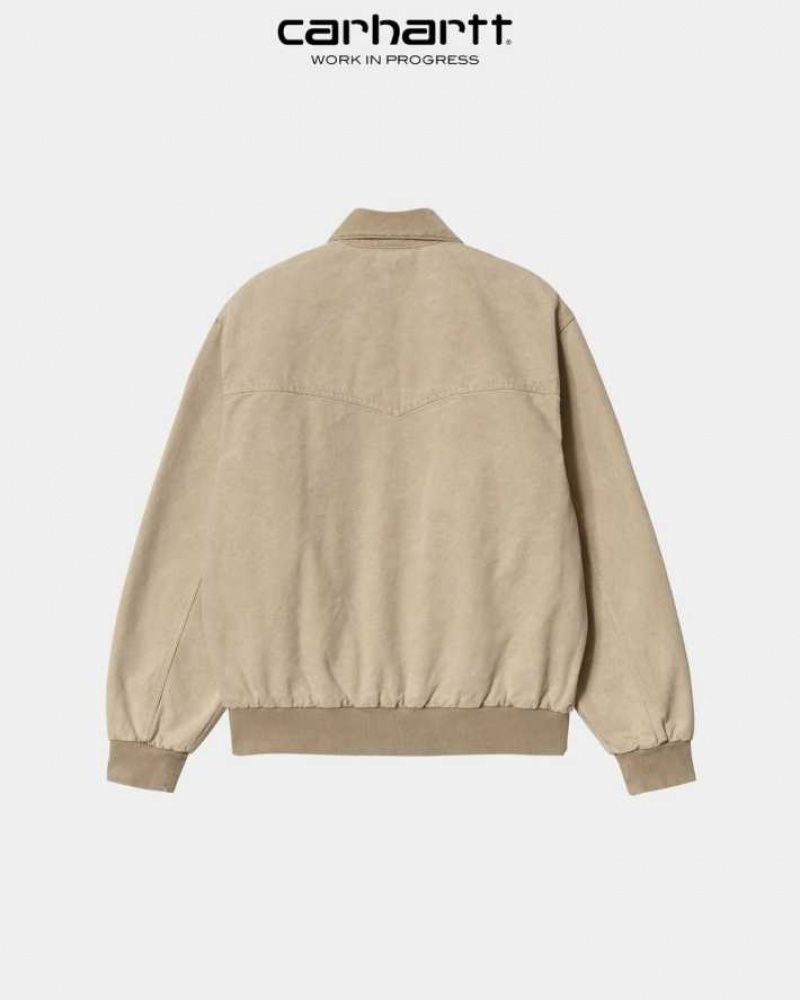 Marron Carhartt Wip OG Santa Fe Jacket - Danmark QQL-0503813