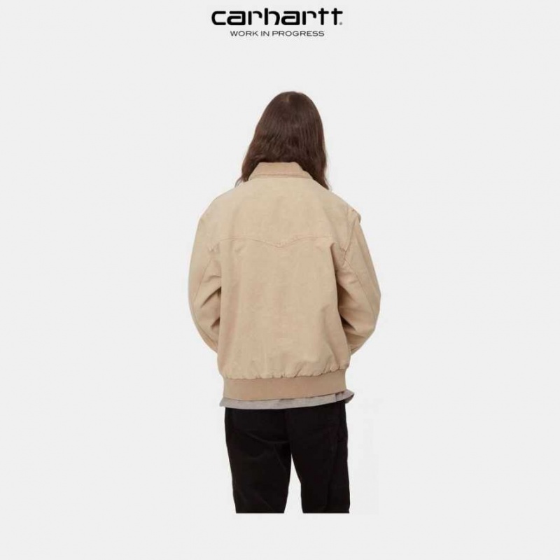 Marron Carhartt Wip OG Santa Fe Jacket - Danmark QQL-0503813