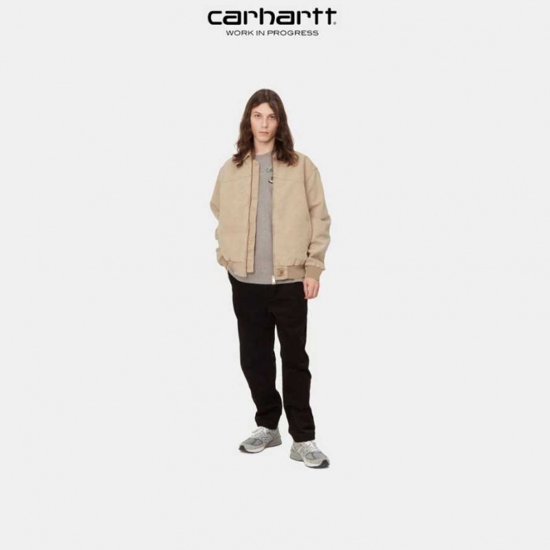 Marron Carhartt Wip OG Santa Fe Jacket - Danmark QQL-0503813