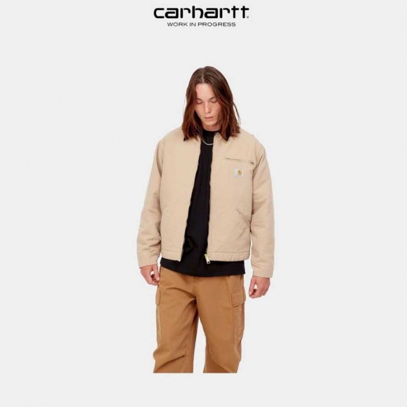 Marron Carhartt Wip OG Detroit Jacket (D'hiver) - Danmark TPL-5742920