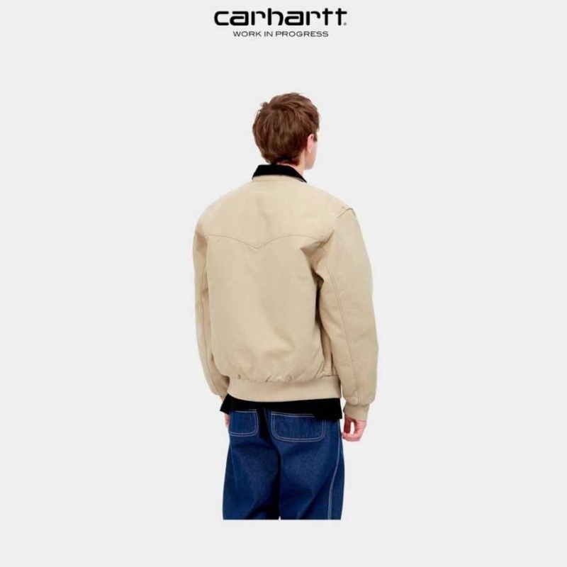 Ammonite Carhartt Wip OG Santa Fe Jacket (D'hiver) - Danmark FNG-3876421