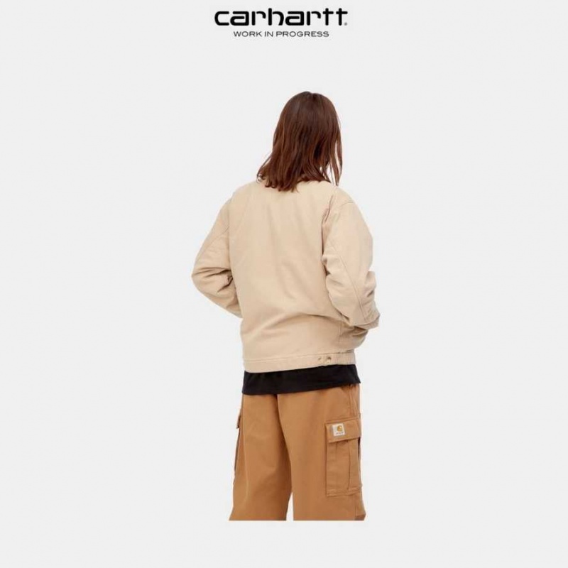 Marron Carhartt Wip OG Detroit Jacket (D'hiver) - Danmark TPL-5742920