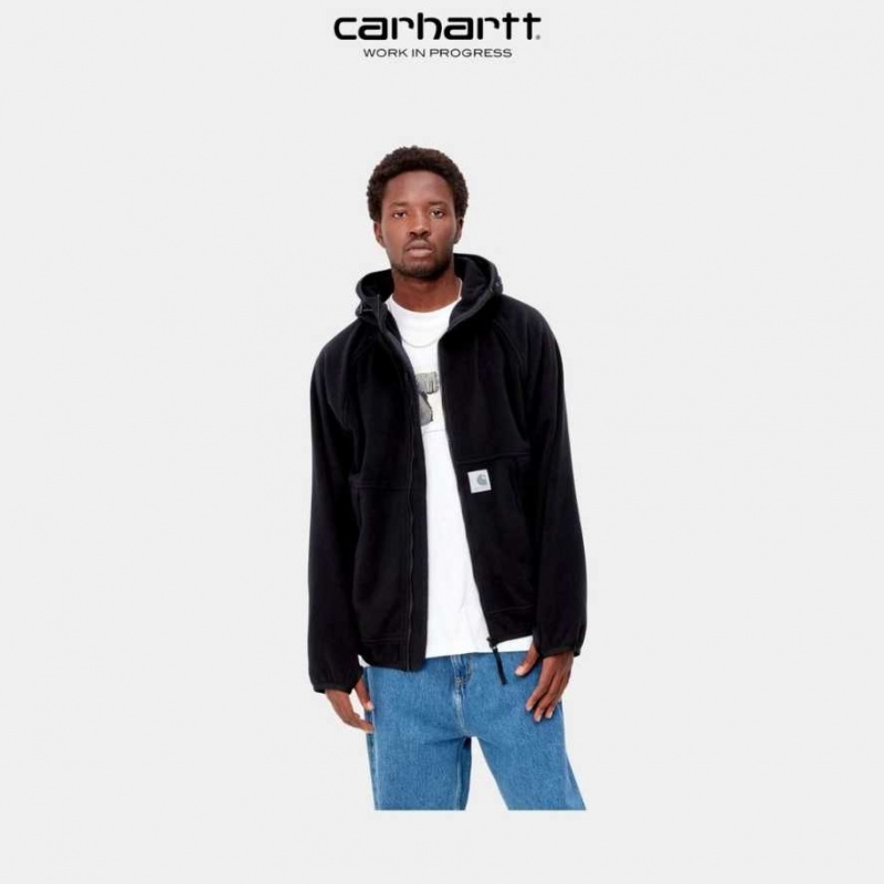 Noir Carhartt Wip South Jacket - Danmark OFI-4335028