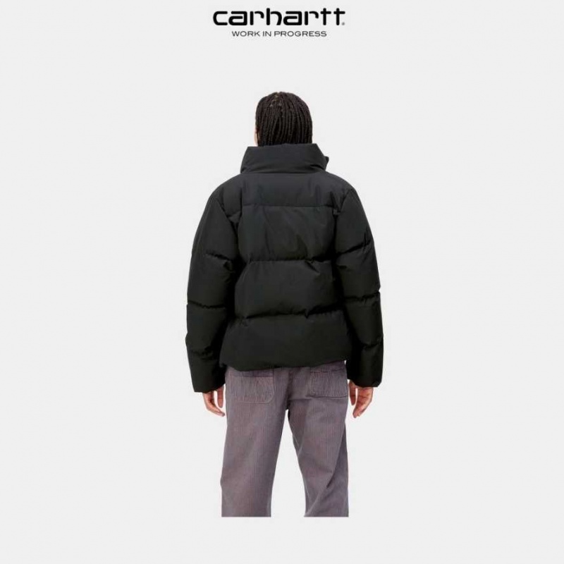 Noir Carhartt Wip Yanie Jacket - Danmark ZKQ-4545287