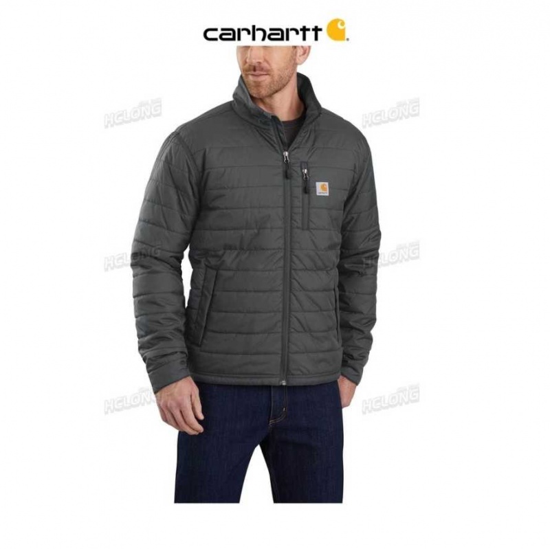 Shadow Carhartt Rain Defender Relaxed Fit Legere Insulated Jacket - Danmark SER-4175372