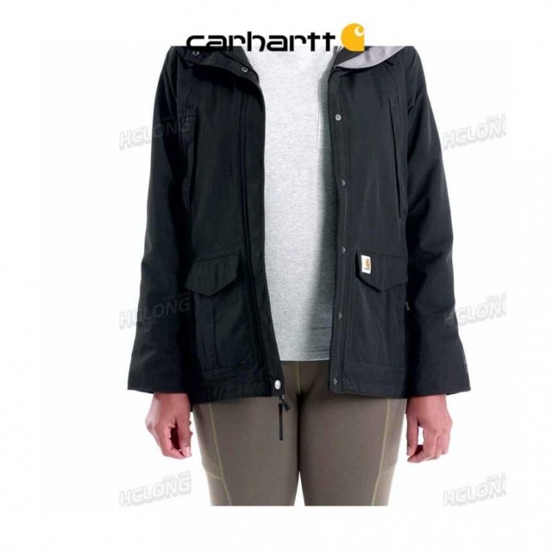 Blackberry Carhartt Storm Defender Relaxed Fit Legere Jacket - 1 Warm Rating - Danmark TPD-3964728