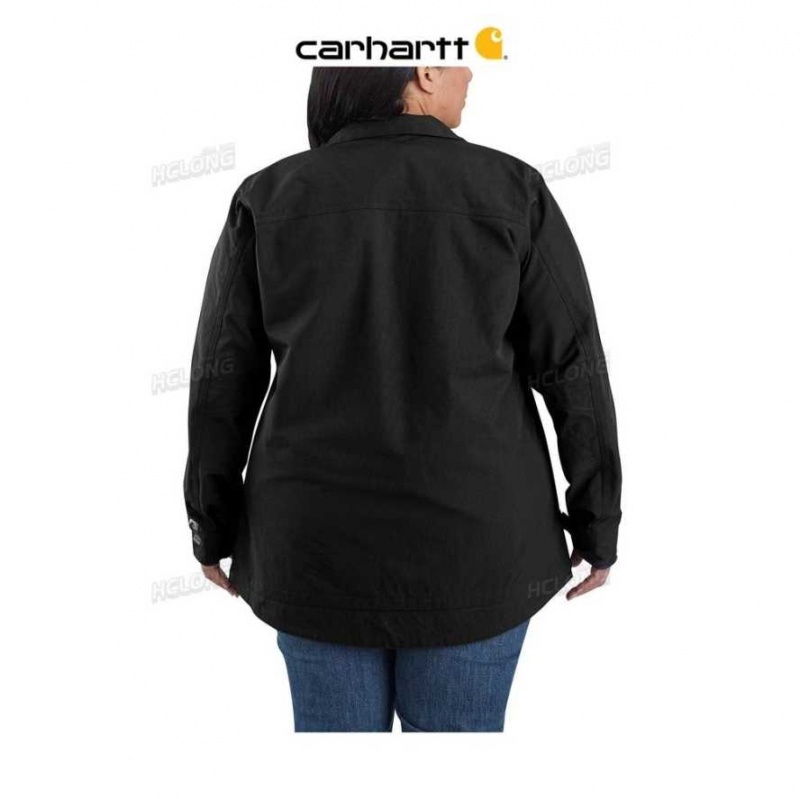 Noir Carhartt Storm Defender Relaxed Fit Legere Jacket - 1 Warm Rating - Danmark EUH-7389418