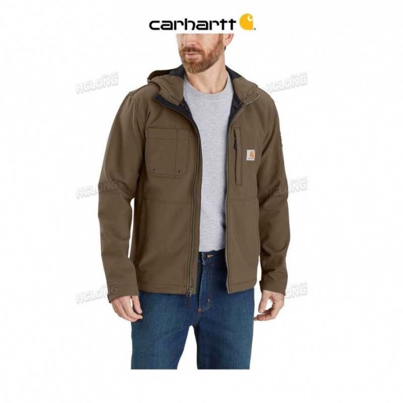 Tarmac Carhartt Rain Defender Relaxed Fit Midweight Softshell Encapuchonné Jacket - Danmark QEB-1885515