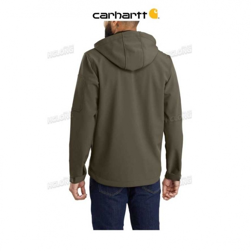 Tarmac Carhartt Rain Defender Relaxed Fit Midweight Softshell Encapuchonné Jacket - Danmark QEB-1885515