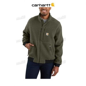 Basil Heather Carhartt Fleece Jacket Basil - Danmark YYJ-8333217