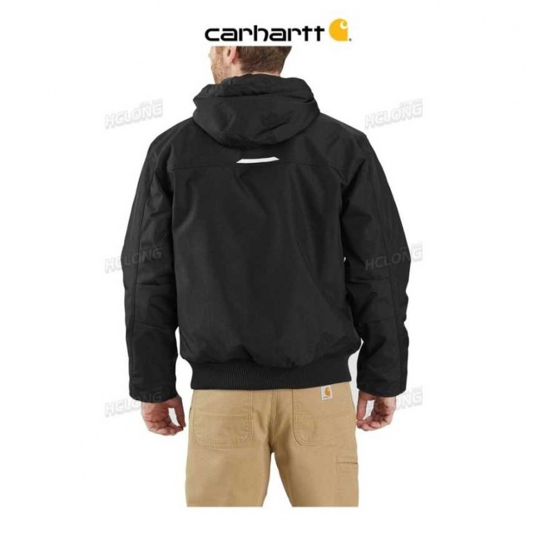 Noir Carhartt Yukon Extremes Loose Fit Insulated Active Jac - Danmark HEE-8275732